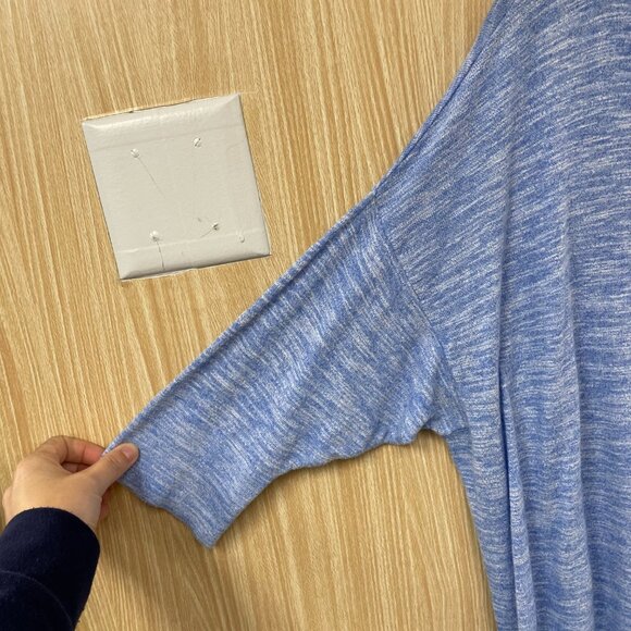 Lands' end blue sweater size 16/18W - Picture 2 of 5